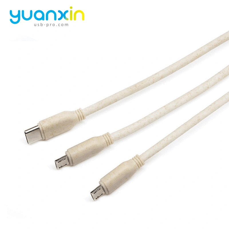 Eco 4 in 1 keychain usb cable