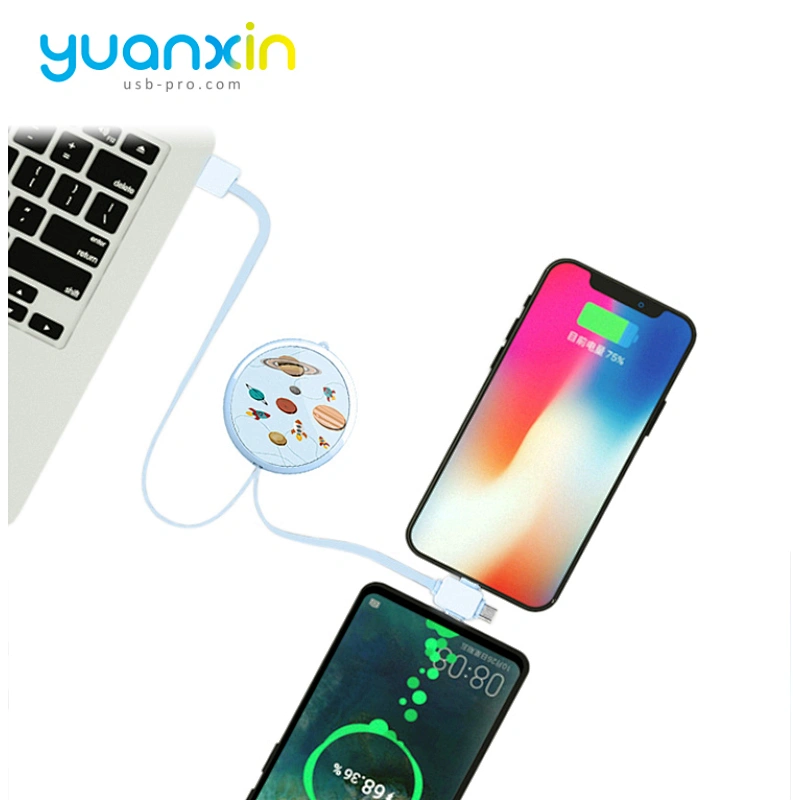 Custom Retract Charging Cable