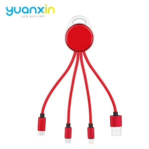 Custom LED logo 4 in 1 Illume Charging Cable