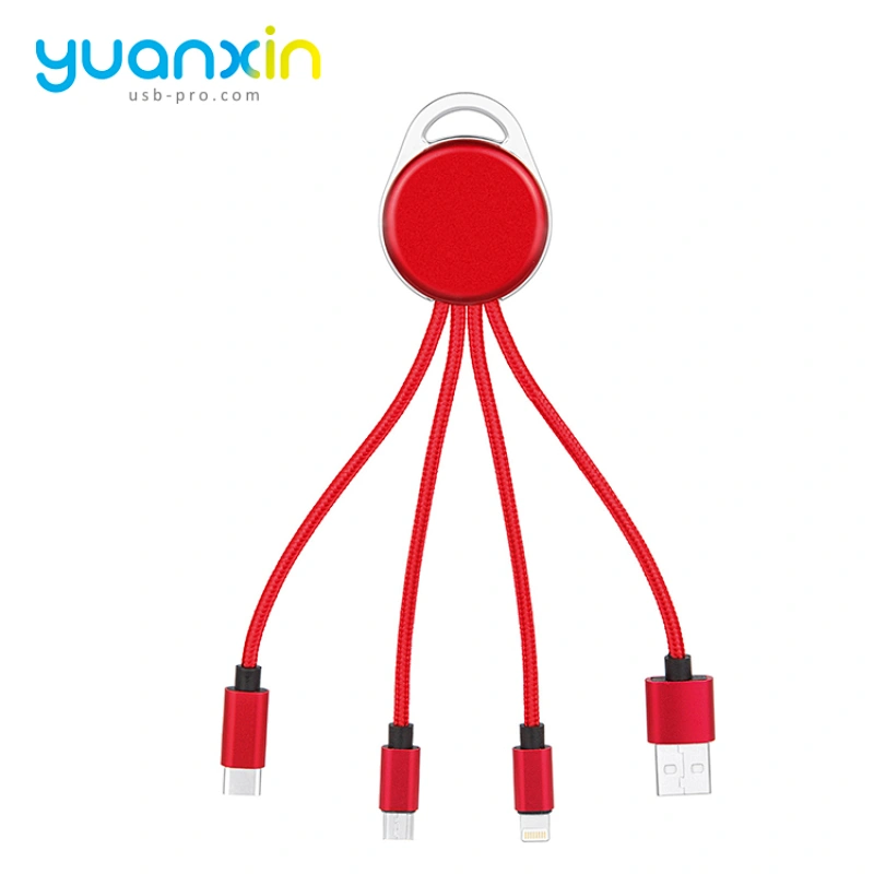 Custom LED logo 4 in 1 Illume Charging Cable