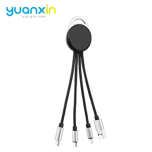 Custom LED logo 4 in 1 Illume Charging Cable
