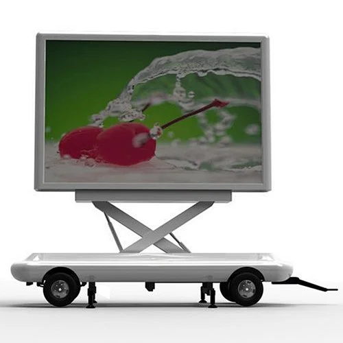 China P6/P8/P10 Led screen car advertising truck LED Screen moving for outdoor