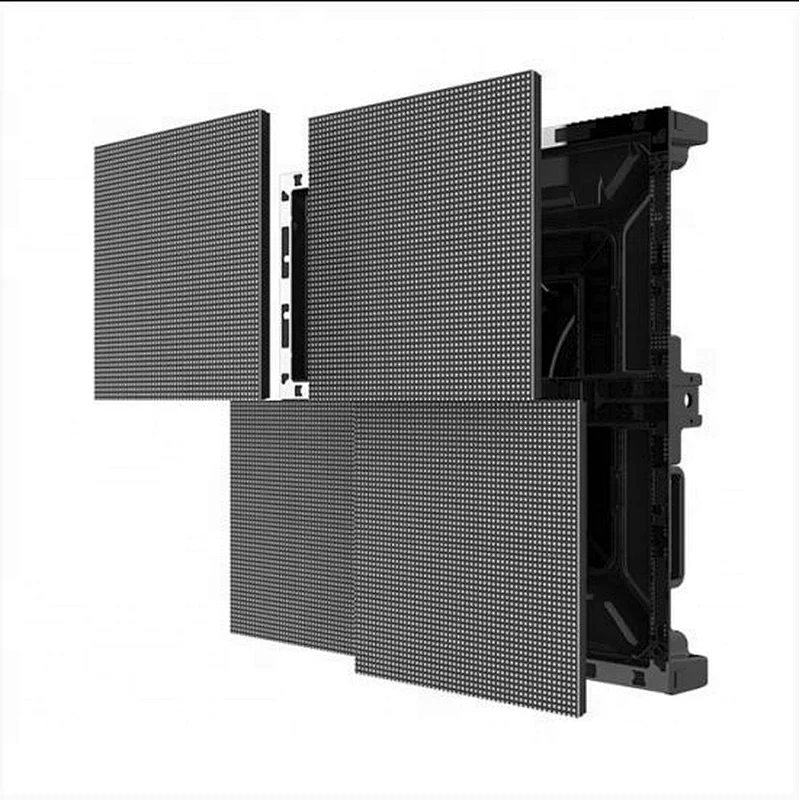 P3.91/P4/P4.81 Outdoor Front Service led display screen 500*500mm outdoor full front service led advertising screen