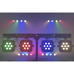 Dj Lights Disco Equipment 7x3w RGBW 4in1 Led Par Bar Stage Lighting