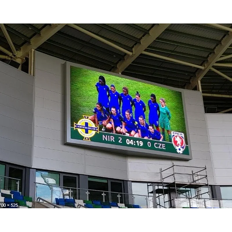 2020 New design RGB P6 football scoreboard led stadium display large screen billboard