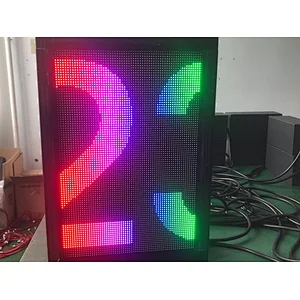 WIFI/USB/APP Control P5 P10 Outdoor full color/single color 32*16 dots moving message text scrolling led sign display
