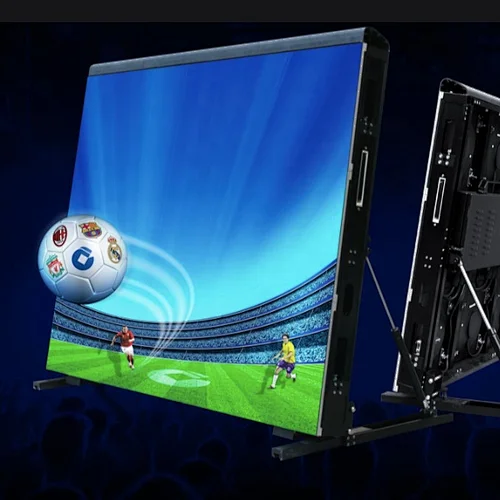 Outdoor full color SMD P10 football stadium LED screen 960mmx960mm stadium score led board