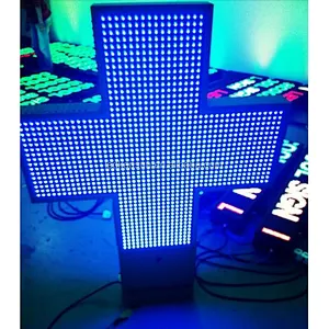 Best price of pharmacy led for wholesales LED Cross Display