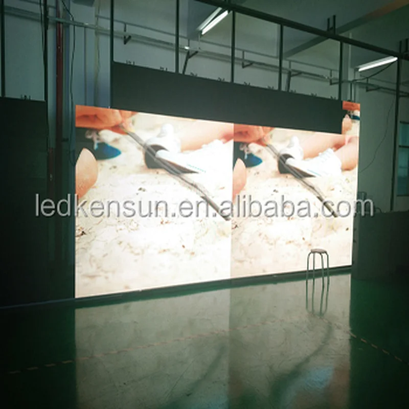 P4 LED display indoor die cast al-cabinet full color rental LED video wall 512*512mm