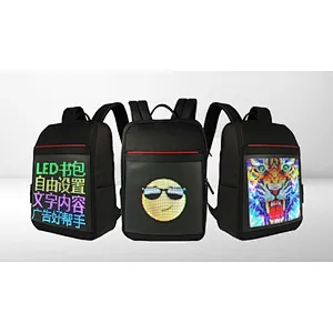 P3.75 full-color display screen Waterproof smart wifi Control led bag LED backpack