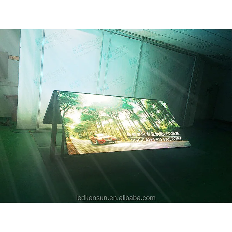Double Face P6 SMD2727 Outdoor Digital Signage Led Display With Ram Support