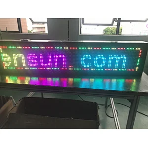 WIFI/USB Control full color/single color scrolling message led moving text led display sign