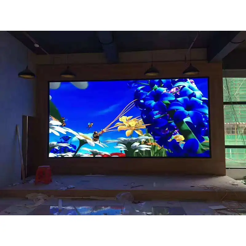 Professional 1R1G1B HD P3.91 500x500mm Indoor Full Color LED Display SMD Wide Viewing Angle
