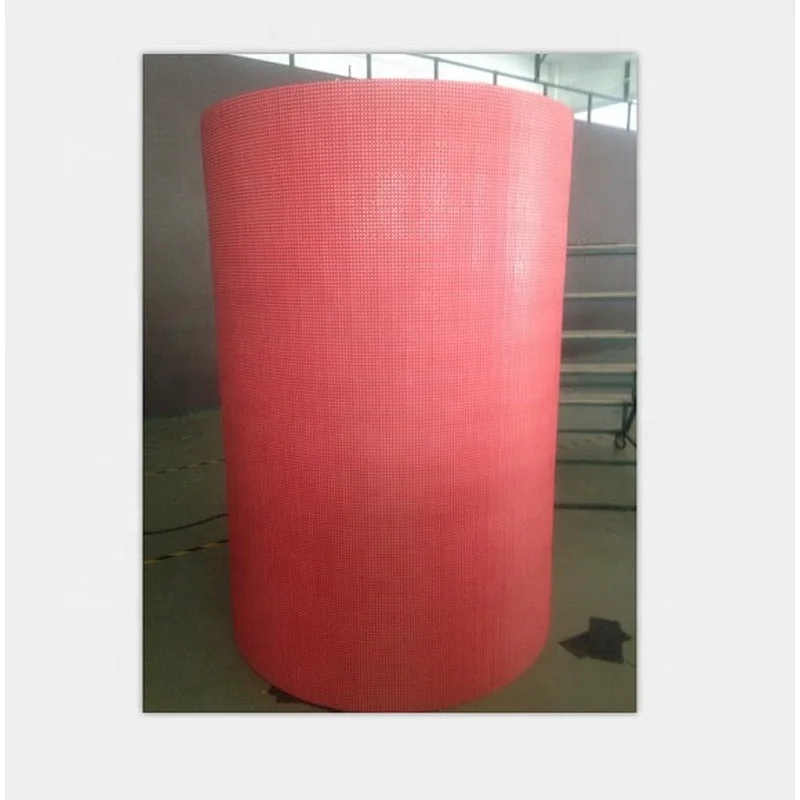 New design china factory waterproof outdoor flexible curved P5 P10 round curve led displays module for outdoor advertising