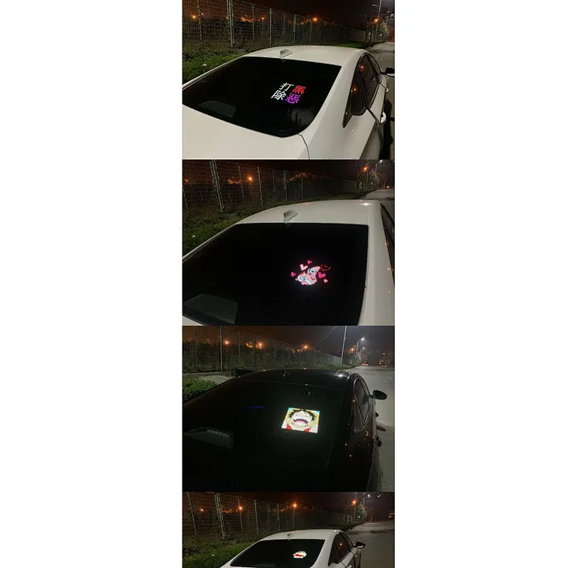 Animation LED Display P2.75 Full Color Led Car Window Sign