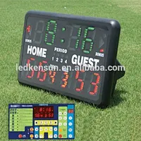 2021 electronic led portable basketball scoreboard from China