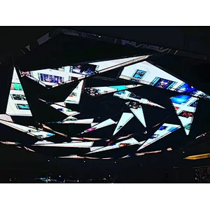 2020 New design irregular special shape customized HD P2/P2.5/P3/P4 video advertising high performance indoor led displays
