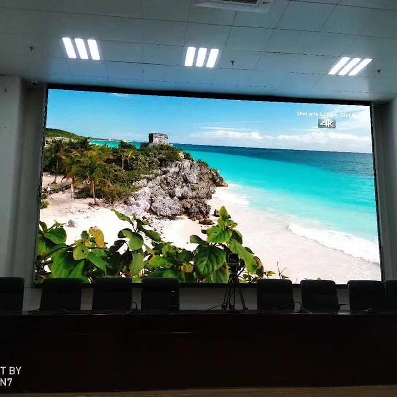192x192mm P6 indoor led screen for hotel lobby ads