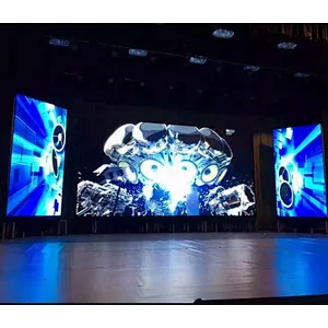 HD high clear ultra thin led cabinets full color rental stage P4 Indoor LED wall screen