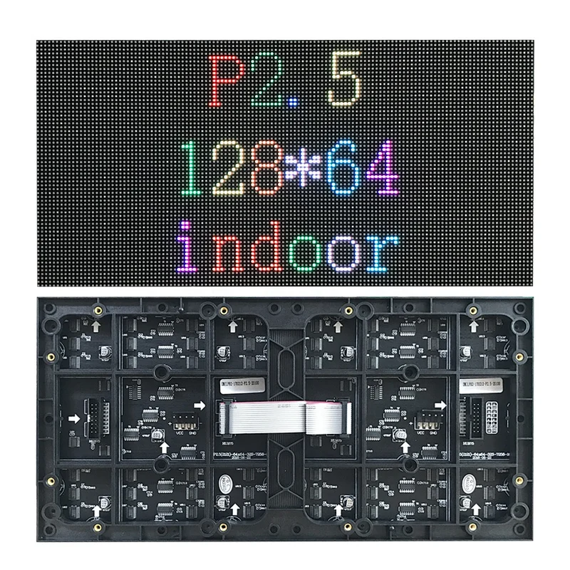 Good Price CE FCC ROHS SMD Full Color P2.5 P3 P4 P5 Indoor LED Display Panel Video Advertising RGB P2.5 320x160mm led module