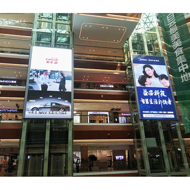 Shopping mall P2.5 P3 P4 indoor LED display screen P2.5 fixed installation LED video wall display screen for store