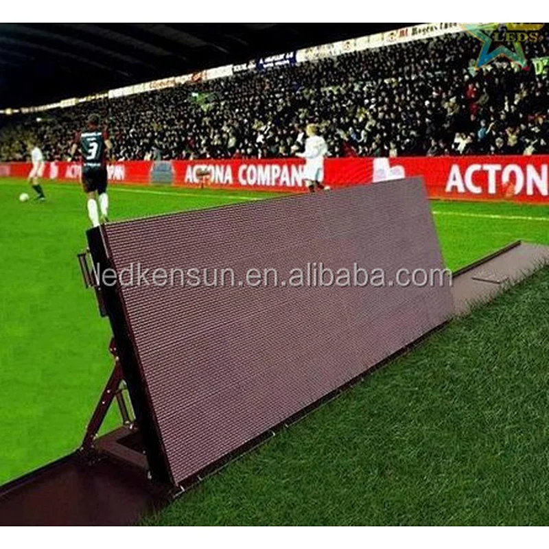 China manufacturer 2017 New sports stadium perimeter led display panel with Long Service Life
