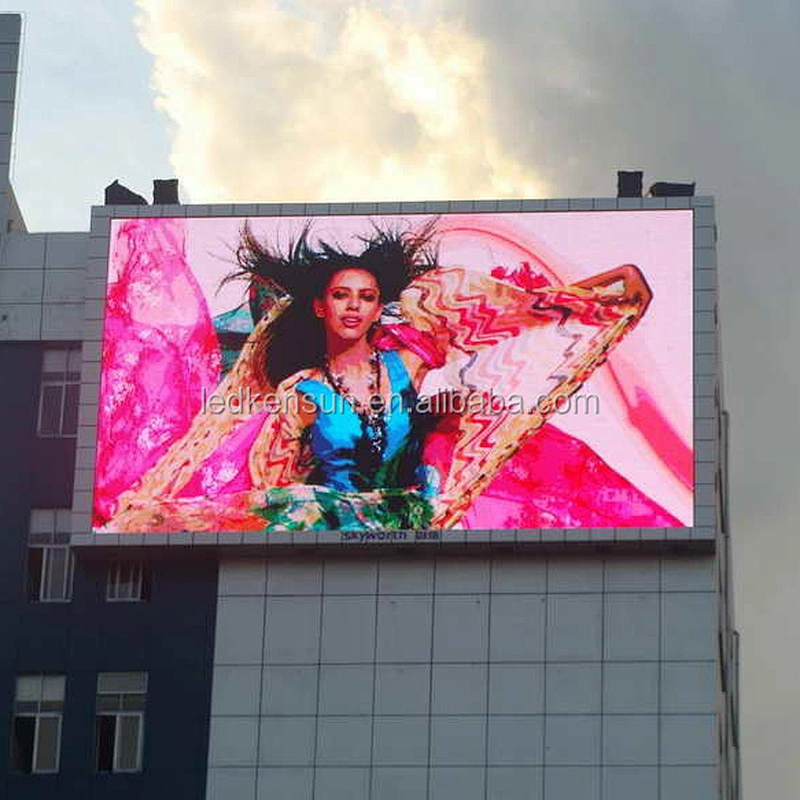 Energy saving full color HD LED video display screen outdoor advertising from China