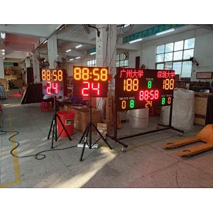 Easy Operation wireless indoor/outdoor portable led football scoreboard