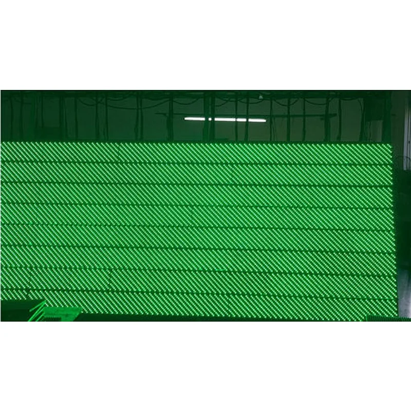 P10 Single Green Color Outdoor LED Screen Panel 320*160mm  P10 Green Color LED Display Screen Module