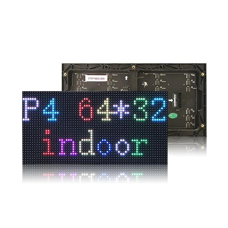 P4 SMD2121 RGB full color led display module 1/16 scan 256*128mm