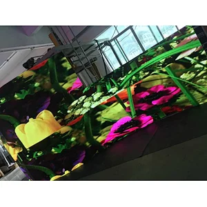 High definition good quality flexible curve P2 led video wall Cylindrical circular curve led displays