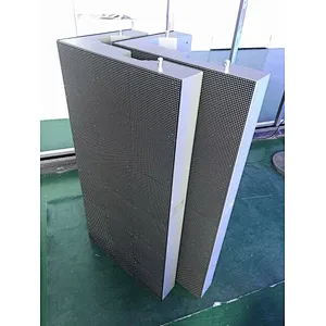 P6 outdoor full color advertising led display screen four-sided 90 degree P6 cube led display p6 stadium cube rental led display