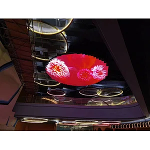 SMD full color Led Round Display Indoor P4 128*128 Led Module Display