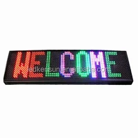 WIFI Controller silver color frame small running message text led display board