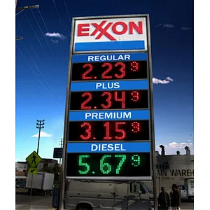 LED Electronic Signs Gas Station Price Sign 16