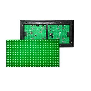 P10 Single Green Color Outdoor LED Screen Panel 320*160mm  P10 Green Color LED Display Screen Module