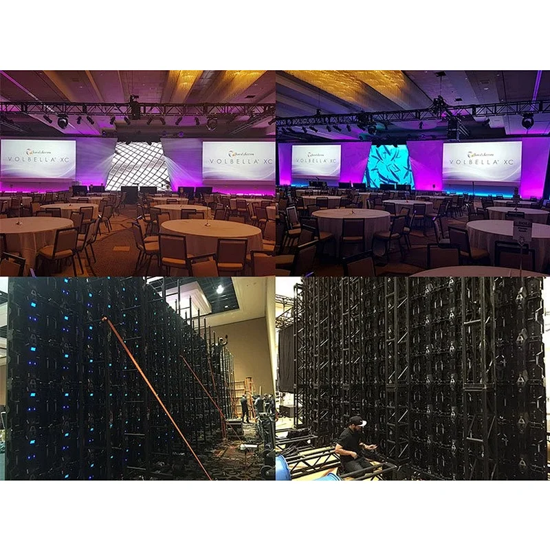 PH6 Full color stage LED video display , SMD 3528 indoor LED screen high brightness