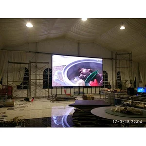 Shenzhen factory price P4 P5 P6 indoor stage background wall led display P5 customized size fixed install led screen