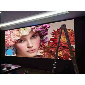 576x576mm Simple cabinet front service P3 indoor led HD full color video wall led screen fixed with screws