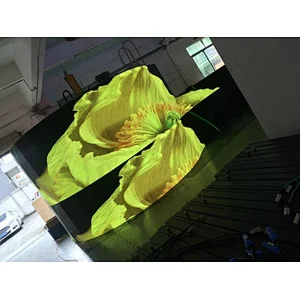 Shopping mall video advertising flexible HD P2 curtain led dispalys/curve led video wall