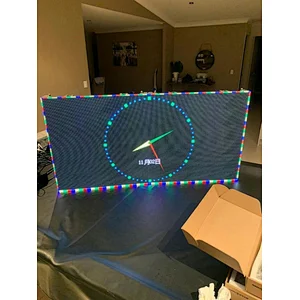 Nationstar High Quality P3 Indoor Led Display With 1.152mx0.576m(2pcs rental cabinets)