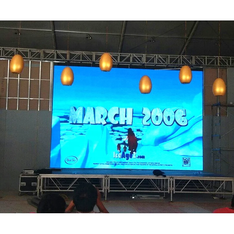 P4.81 SMD Outdoor --- Nightclub DJ stage LED video curtain screen LED display wall JINGCANP4.8 for rental