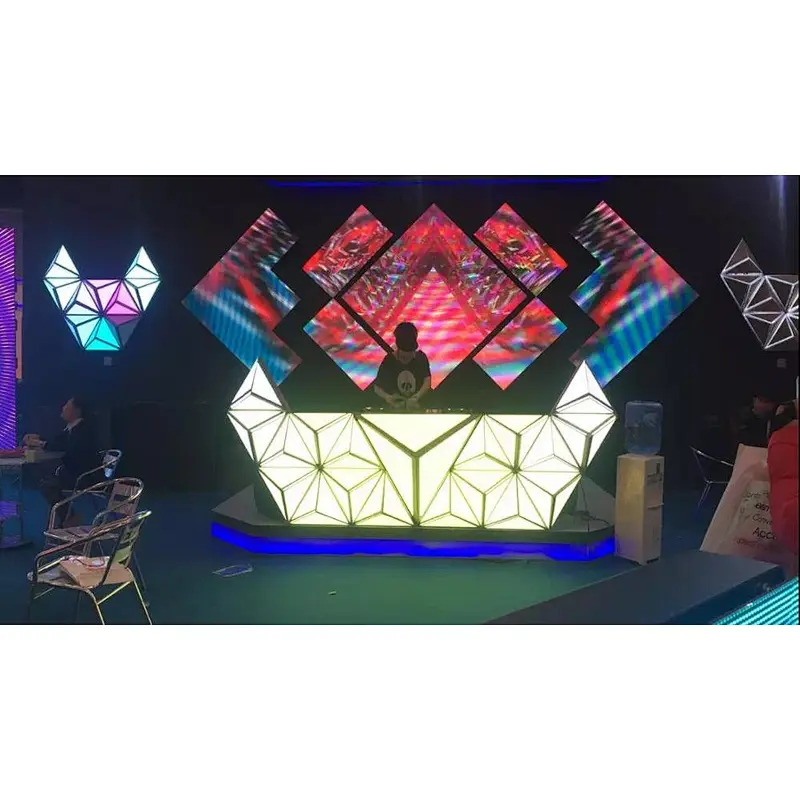 2.72mL Big Horn DJ Booth P5 Indoor LED Screen  For Nightclub