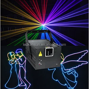 Ready to ship RGB three colour animation programmable mini laser disco lights