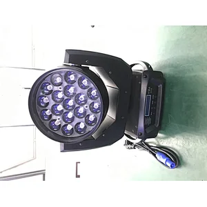 Portable LED wash beam moving head light zoom 19*15w stage rental disco party led stage lighting