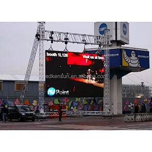P3.91SMD super thin outdoor rental display jingcan 500x500mm cabinet
