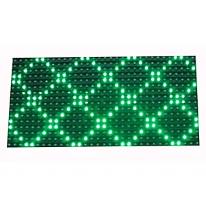 P10 DIP single red/green outdoor LED display signboard /red blue green white LED display wall
