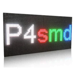 P4 SMD2121 RGB full color led display module 1/16 scan 256*128mm
