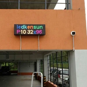 P10 SMD full color LED display screen single color parking lot system sign