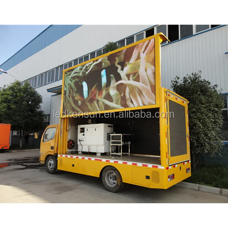 PH6mm truck outdoor full color led display screen
